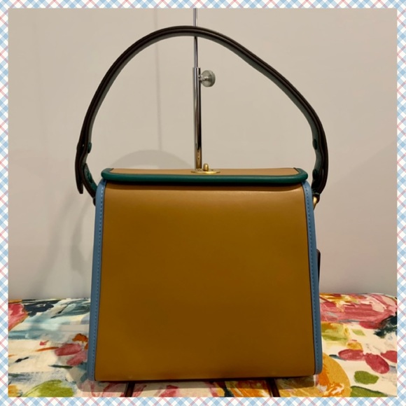 NWT Coach 1941 Turnlock Colorblock Shoulder Bag - Picture 5 of 12